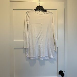 J. Jill White Long Sleeve Top